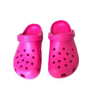 Crocs Adult Classic Clogs Pink Size: 7 Women 5 Men